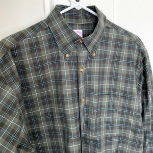 Brooks Brothers 346 L/S Button Front Dress Shirt Original Polo Medium M Non Iron
